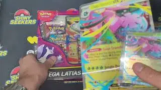 Mega Latias EX Box Unboxing! Legendary Speed Unleashed! 💙🐉