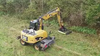 Hydraulic Brush Cutter for Excavator | GreenTec GT 135 & 155