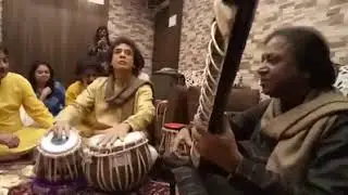 Green Room Fun Ustad Shahid Parvez Khan( Sitar ) with Ustad Zakir Hussain (Tabla)