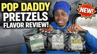 Pop Daddy Pretzels Review | Dill Pickle, Garlic Parmesan & Yellow Mustard Taste Test (2026)