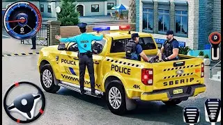 City Police Car Driving Chase 3D - Real Cop Cars Multi-Storey Simulator - Android GamePlay
