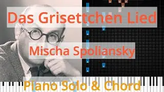 🎹Solo & Chord, Das Grisettchen Lied, Mischa Spoliansky, Synthesia Piano