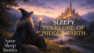 Sleep to 2 Hours of Middle-earth Lore | Cozy Fantasy Stories, Rain & Ambient Sounds