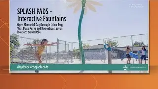 Splash pads, interactive fountains open at Boise parks