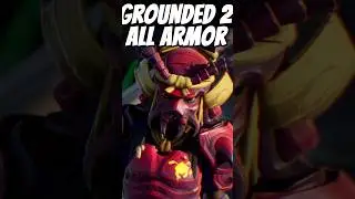 GROUNDED 2 Every New Armor Set! Huge Changes! Fire Ant Samerai! Wolf Spider Rogue! #grounded2