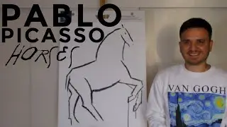 Pablo Picasso Art Lesson | How to Draw a Horse Step by Step Part 1