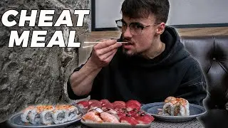 KOLIKO SUSHIJEV LAHKO NAJVEČ POJEM!? | EPIC CHEAT MEAL