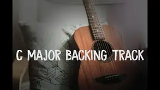 C Major Classic Chord Progression Guitar Backing Track | C G Am F | 90 BPM for Soloing & Jamming