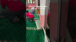 Bangi Surau Carpet 017-431 5233 WhatApps HTK Masjid Karpet SELANGOR