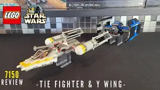 LEGO Star Wars Tie Fighter & Y Wing 7150 Review!