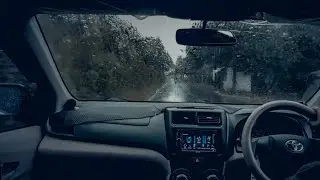 Driving in Heavy Rain 🌧️ | Relaxing Car Rain Sounds for Deep Sleep & Relaxation