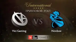 Vici Gaming -vs- Newbee, TI5 Group B, Game 1