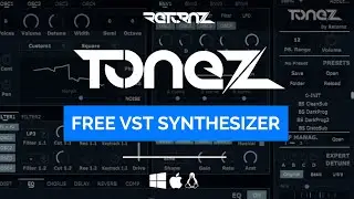 ToneZ V2 by Retornz | Free VST Synthesizer (Windows, MacOS, Linux)