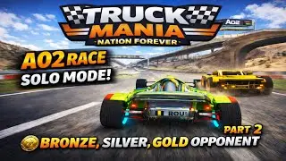 Truck Mania Nation Forever | A02 | White Difficulty | Bronze, Silver and Gold Opponents (Part 2)