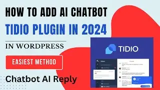 How to Add an Free AI Chatbot to WordPress Website(2024) | Tidio Plugin