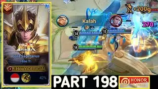 TUTORIAL MAIN HOU YI : COMBO SKILL, FARMING DAN TEAMFIGHT | HONOR OF KINGS