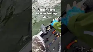 Garmin Force Kraken Trolling Motor! Built in GT56, LVS 34 transducers. #livescope #garmin #fishing