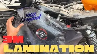 New 2026 Royal Enfield Hunter 350 3M Lamination- PPF | Royal Enfield Hunter Modifications| PPF