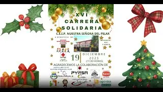 XVI Carrera Solidaria 2025. CEIP Nuestra Señora del Pilar de Monreal del Campo