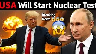 Donald Trump Announced nuclear test, World War 3 Coming? #donaldtrump #nuclearweapons #putin