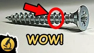 Rusty Wood Screw Under the Microscope [1080p Full HD]