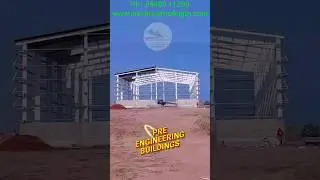 Pre Engineering Buildings #india #roofingcontractor #deckingsheets #pufpanels #viralvideoshorts