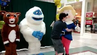Meeting Rudolph, Hermey, and Bumble
