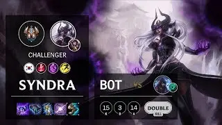 Syndra Bot vs Aphelios - KR Challenger Patch 10.4
