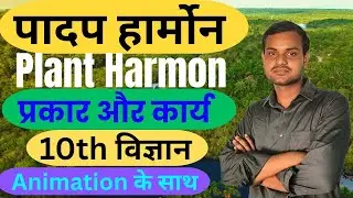 10th विज्ञान पादप हार्मोन के प्रकार और कार्य | Plant Harmon Types & Function | Biology | Mistar Sir
