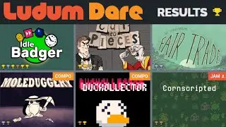 Геймджем LUDUM DARE 58, обзор результатов конкурса