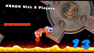 NSMBW With 8 Players - Part 13 - Birdies