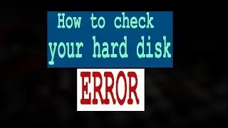 How to check your hard disk error  easily || Problem Servicing