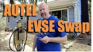 AUTEL EV charger swap... from 40 to 32 amps.  What?