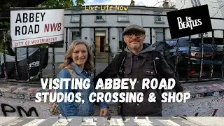 ABBEY ROAD London, The BEATLES recording studio & ZEBRA crossing