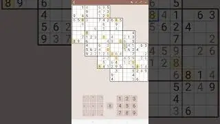 MultiSudoku 4-Grid Challenge Took me 58minutes