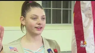 Girl Scout Honored For Rescuing Baby From Pool