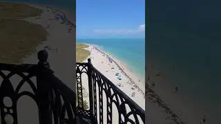 Cape Florida Lighthouse 🇺🇲 #lighthouse #florida #miami #usa #sea #beach #tourism #explore #travel