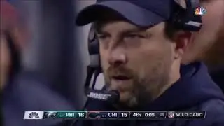 Cody Parkey Misses Game Winning Field Goal Bears vs Eagles 2019 Playoffs (WWF Dub Jim Ross Doink)
