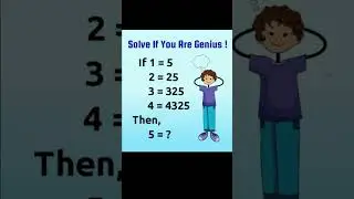 Solve If You Are Genius #solveifyouaregenius #challenge