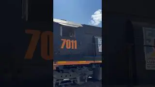 Wheeling and Lake Erie Scrap ￼Train from Lodi, Ohio 7/3/2025 #shorts #w&le #train #railroad #railfan