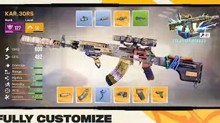 I got new customized guns