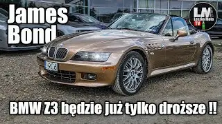 BMW Z3 samoch&oacute;d Jamesa Bonda | Ten model już nie będzie tańszy !!