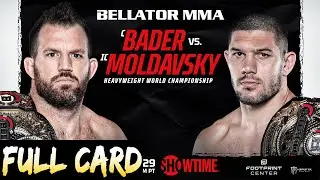 Bellator 273 Bader vs. Moldavsky Full Card Predictions & Betting Breakdown