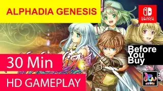 Alphadia Genesis HD Gameplay (Nintendo Switch)