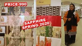 Sapphire Spring Collection 2020 With Price | Sapphire Online Lawn Suit 2020 | Sara Clothes
