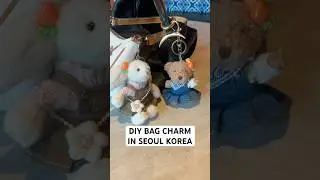 Dress up your bag charms in Korea! #custom #diy #bagcharm #bagaccessories #korea #seoultravelguide