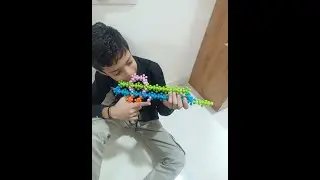 How to make gun in Building blocks ( Building blocks se gun kaise banaye )