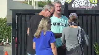 Renee Zellweger and Ant Anstead after his Soccer Game in Costa Mesa