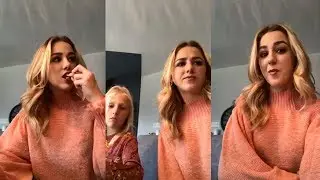 [2/3] Chloe Lukasiask | Instagram Live Stream | 18 October 2017