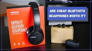 The Best Bluetooth Headphones on a Budget? [Mpow vs. Aukey]